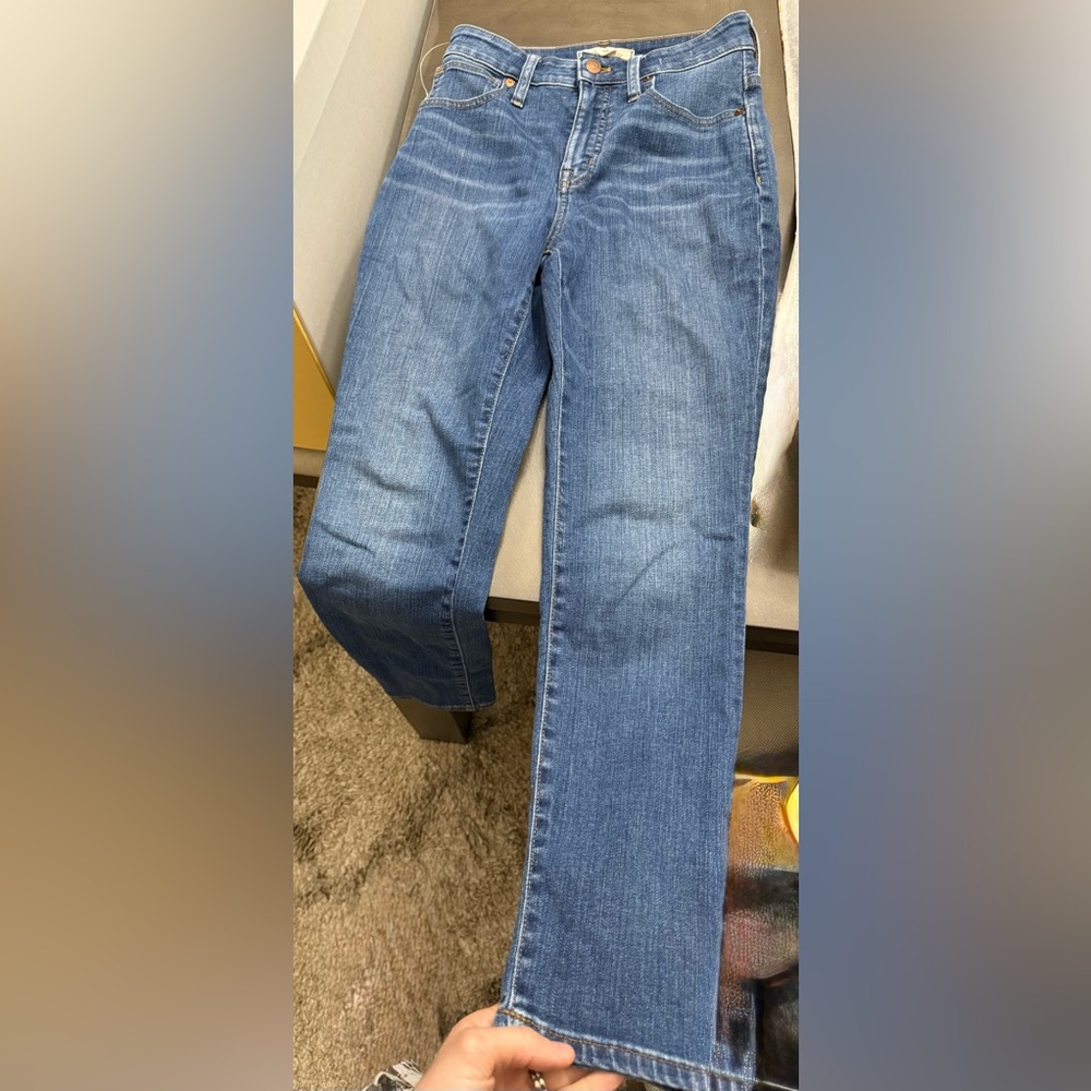 Madewell Curvy High-Rise Skinny Crop Jeans Dalstrom Wash sz 25 new without tags - Picture 5 of 9